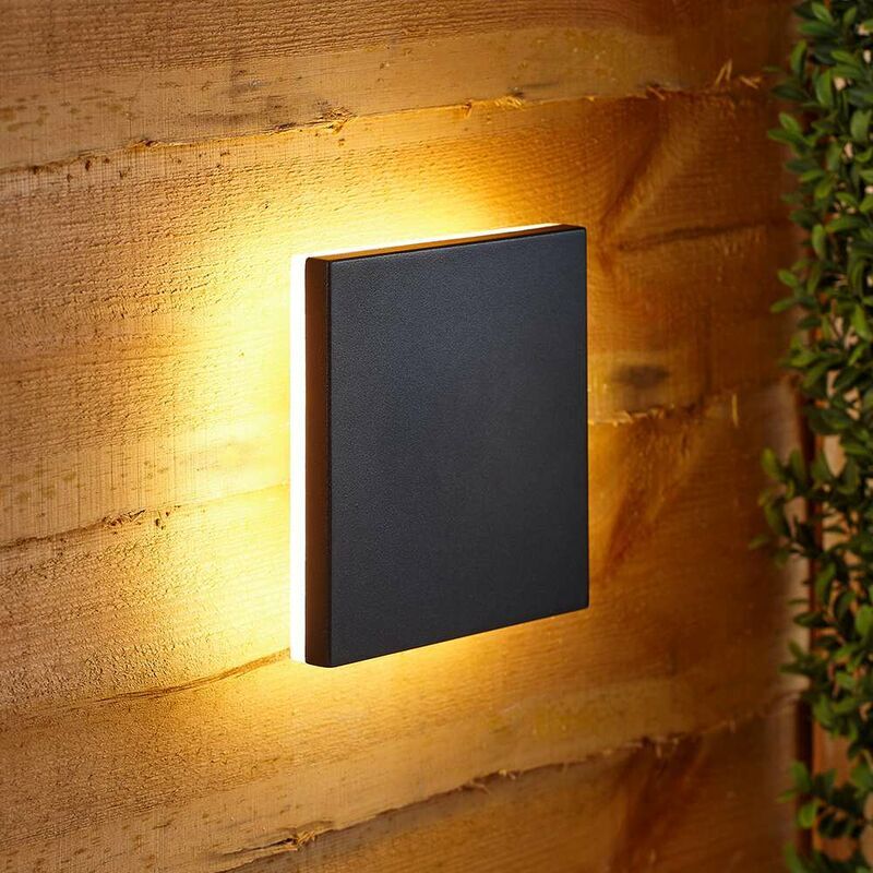 BIARD Moderna Luz Cuadrada Eclipse - Lámpara para Exterior, LED integrado BIARD Moderna Luz Cuadrada Eclipse - Lámpara para Exterior, LED integrado