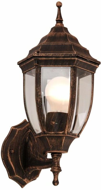 GLOBO muro del jardín al aire libre versión de aluminio de la lámpara 1x E27 GLOBO muro del jardín al aire libre versión de aluminio de la lámpara 1x E27