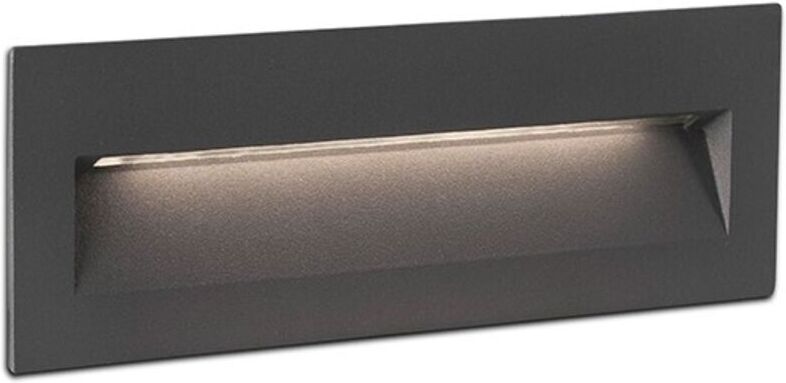 FARO BARCELONA NAT Lámpara empotrable gris oscuro para exterior IP65 FARO BARCELONA NAT Lámpara empotrable gris oscuro para exterior IP65