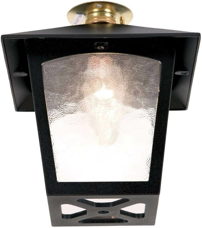 02-elstead - Plafón York, negro 02-elstead - Plafón York, negro