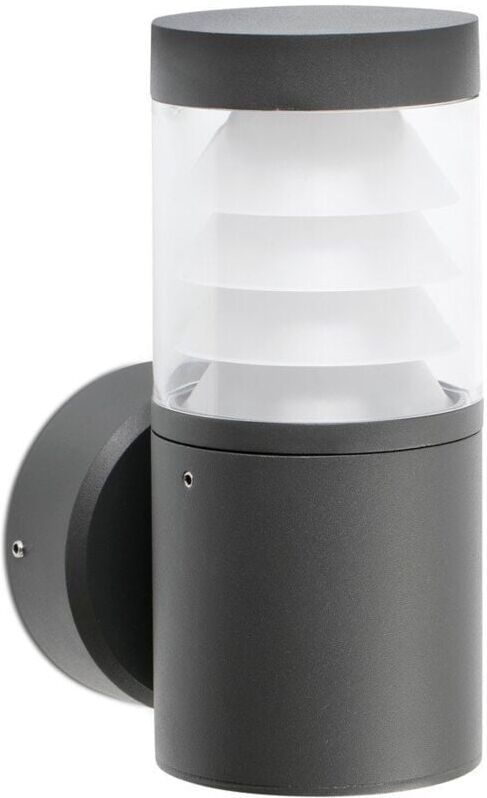 FARO BARCELONA PLIM Aplique de pared difusor a capas gris oscuro FARO BARCELONA PLIM Aplique de pared difusor a capas gris oscuro