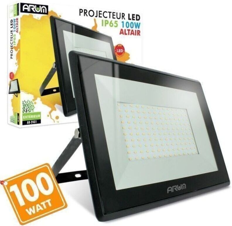 ECLAIRAGE DESIGN Proyector LED 100W 8500 Lumens IP65   Temperatura de color: 4000K ECLAIRAGE DESIGN Proyector LED 100W 8500 Lumens IP65   Temperatura de color: 4000K