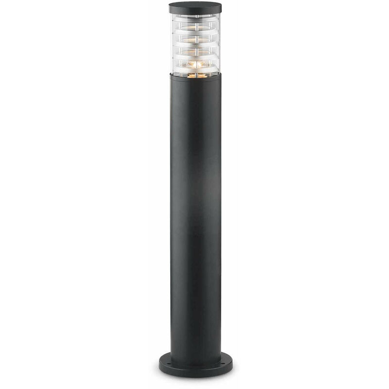 01-IDEAL LUX TRONCO negro lámpara de pie 1 bombilla