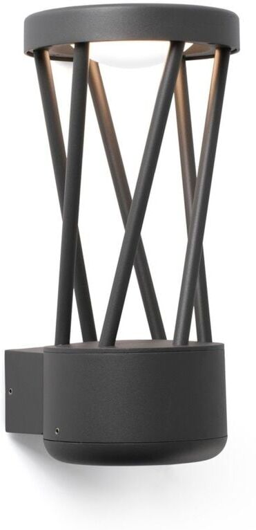 FARO BARCELONA TWIST Aplique de pared exterior - Gris oscuro FARO BARCELONA TWIST Aplique de pared exterior - Gris oscuro