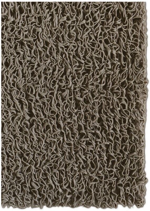 FAURA Felpudo Rizos sin Base - Metro Lineal - color :Marrón - Marrón FAURA Felpudo Rizos sin Base - Metro Lineal - color :Marrón - Marrón