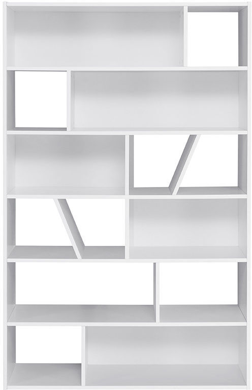 MILIBOO Biblioteca moderna blanca AZTEQUE MILIBOO Biblioteca moderna blanca AZTEQUE