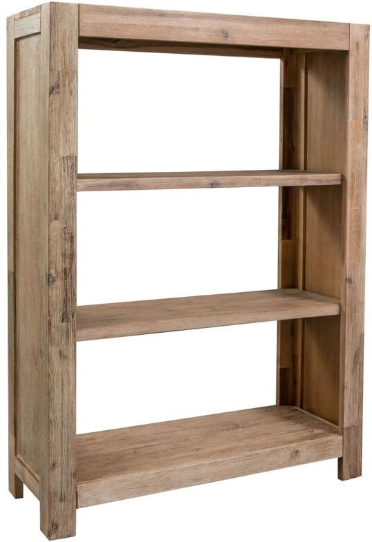 ASUPERMALL Estanteria de 3 niveles de madera maciza de acacia 80x30x110 cm ASUPERMALL Estanteria de 3 niveles de madera maciza de acacia 80x30x110 cm