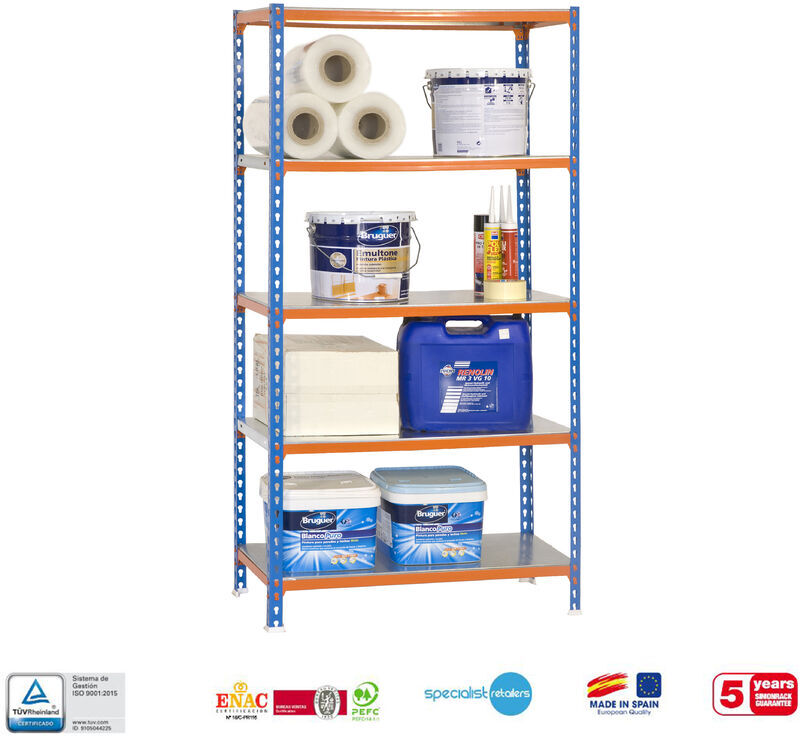 SIMONRACK ESTANTERIA METALICA SIN TORNILLOS SIMONCLICK MINI 5/300 SIMONRACK ESTANTERIA METALICA SIN TORNILLOS SIMONCLICK MINI 5/300