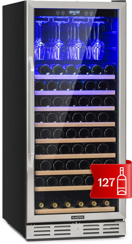 KLARSTEIN Vinovilla 127 Nevera para vinos de gran interior 331 litros 127 KLARSTEIN Vinovilla 127 Nevera para vinos de gran interior 331 litros 127