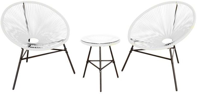 KIEFERGARDEN – Conjunto Set Muebles Jardín y Terraza Acapulco, 2 plazas, Mesa, KIEFERGARDEN – Conjunto Set Muebles Jardín y Terraza Acapulco, 2 plazas, Mesa,