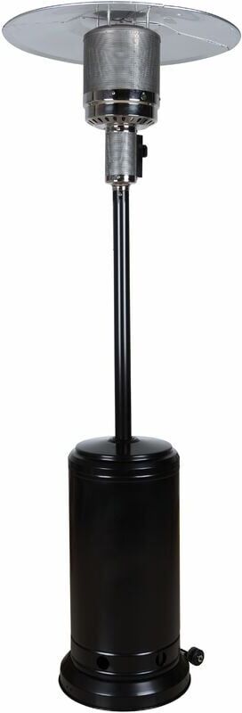 MERCATOOLS Estufa de gas butano de color negro para terraza con ruedas 3500 / MERCATOOLS Estufa de gas butano de color negro para terraza con ruedas 3500 /