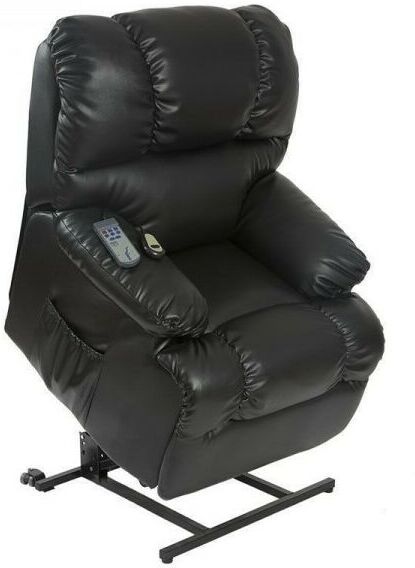 CECOTEC Sillón relax de masaje levantapersonas. Color - Negro - Cecotec CECOTEC Sillón relax de masaje levantapersonas. Color - Negro - Cecotec