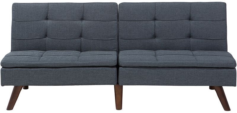 Beliani - Sofá cama 3 plazas tapizado gris RONNE Beliani - Sofá cama 3 plazas tapizado gris RONNE