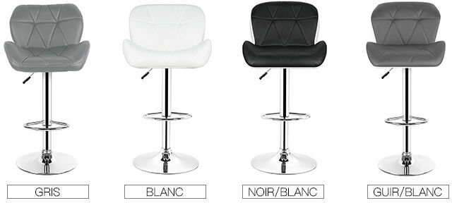 JEOBEST 2 x Taburetes de bar Sillas Conjunto de taburete de bar giratorio JEOBEST 2 x Taburetes de bar Sillas Conjunto de taburete de bar giratorio