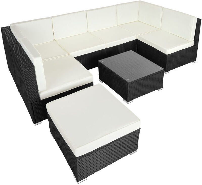 Tectake - Conjunto de muebles de ratán Venecia - mueble de exterior de Tectake - Conjunto de muebles de ratán Venecia - mueble de exterior de