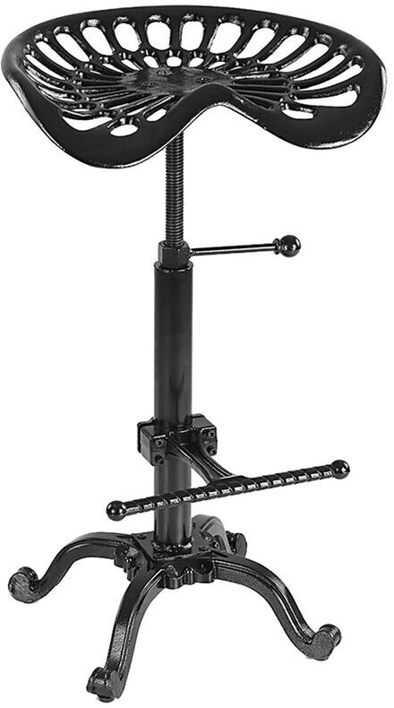 IKAYAA estilo industrial de hierro fundido Tractor asiento taburete de la IKAYAA estilo industrial de hierro fundido Tractor asiento taburete de la