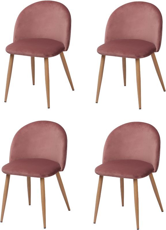 La Silla Española - Pack de cuatro sillas de comedor estilo vintage con La Silla Española - Pack de cuatro sillas de comedor estilo vintage con