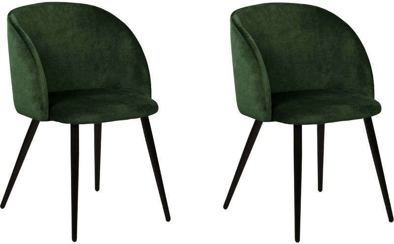 LA SILLA ESPAÑOLA Pack de dos sillas de comedor estilo vintage con asiento y respaldo LA SILLA ESPAÑOLA Pack de dos sillas de comedor estilo vintage con asiento y respaldo