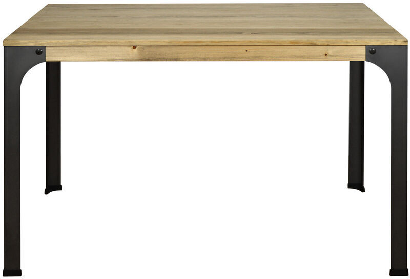 DS MUEBLES Mesa de comedor Bristol 140x80x75cm acabado vintage estilo industrial DS MUEBLES Mesa de comedor Bristol 140x80x75cm acabado vintage estilo industrial