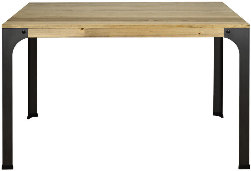 Ds Muebles - Mesa Salon Comedor Industrial Madera Bristol Vintage 75cm Ds Muebles - Mesa Salon Comedor Industrial Madera Bristol Vintage 75cm