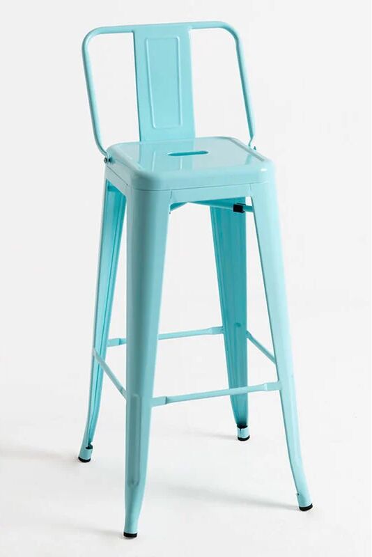 REGALOS MIGUEL Packs Taburetes Altos - Pack 2 Taburetes Torix Respaldo - Azul cielo REGALOS MIGUEL Packs Taburetes Altos - Pack 2 Taburetes Torix Respaldo - Azul cielo