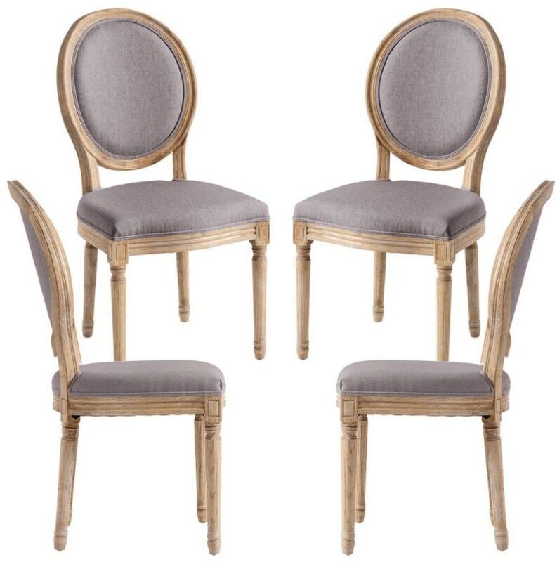 Regalos Miguel - Packs Sillas Comedor - Pack 4 Sillas Palace - Gris Regalos Miguel - Packs Sillas Comedor - Pack 4 Sillas Palace - Gris
