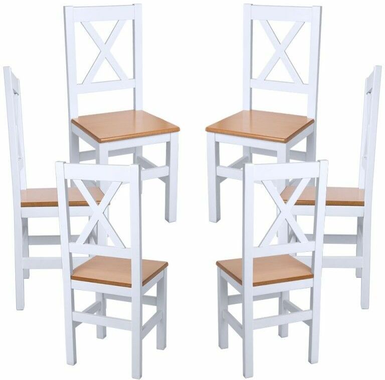REGALOS MIGUEL Packs Sillas Comedor - Pack 6 Sillas Wider - Madera Natural - Madera REGALOS MIGUEL Packs Sillas Comedor - Pack 6 Sillas Wider - Madera Natural - Madera