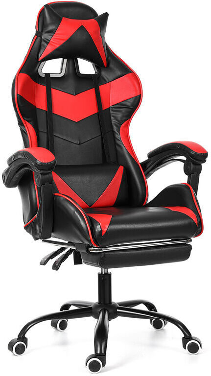 MOHOO Silla de oficina Red Gaming Gaming Giratoria Racing-Reclinable - Mohoo MOHOO Silla de oficina Red Gaming Gaming Giratoria Racing-Reclinable - Mohoo