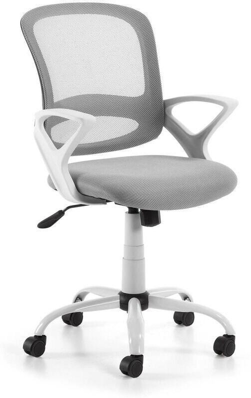 KAVE HOME Silla de escritorio Tangier gris con reposabrazos y ruedas - Kave Home KAVE HOME Silla de escritorio Tangier gris con reposabrazos y ruedas - Kave Home