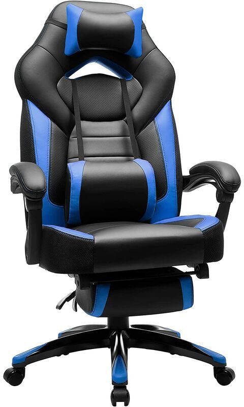 Songmics - Silla Gaming, Silla de Oficina, para Carreras, con Songmics - Silla Gaming, Silla de Oficina, para Carreras, con