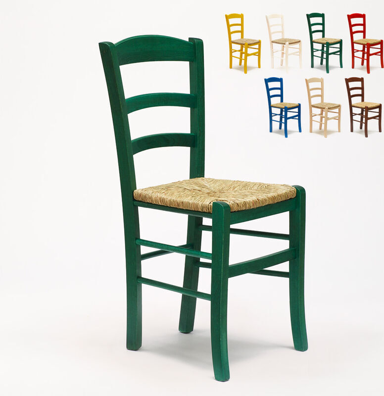 AHD AMAZING HOME DESIGN Stock 20 Sillas de Madera Diseño Vintage Paesana para cocina y posada AHD AMAZING HOME DESIGN Stock 20 Sillas de Madera Diseño Vintage Paesana para cocina y posada