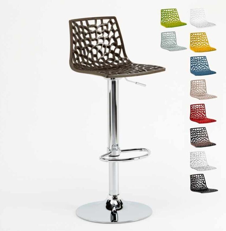 GRAND SOLEIL Taburete Grand Soleil SPIDER para cafetería bar cocina alto fijo GRAND SOLEIL Taburete Grand Soleil SPIDER para cafetería bar cocina alto fijo