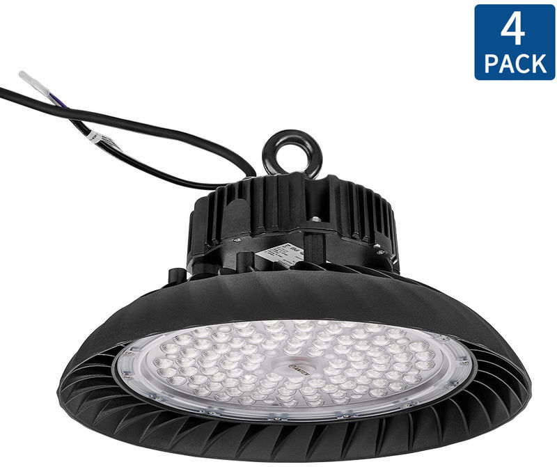 Anten - 4X 150W Campana LED Industrial 3-en-1 Regulable, 5000K UFO LED