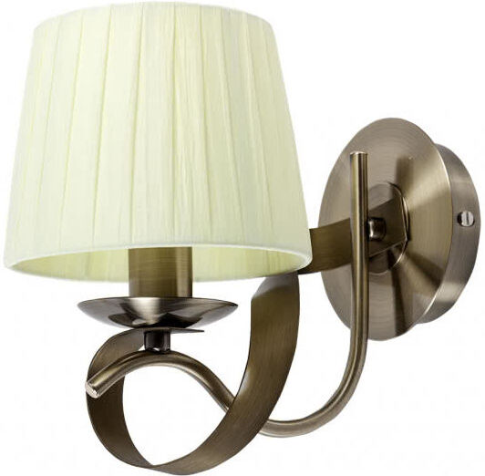 FABRILAMP Aplique Cleveland Beis/cuero Mate 1xe14 24x15x25 FABRILAMP Aplique Cleveland Beis/cuero Mate 1xe14 24x15x25