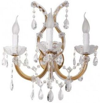 Fabrilamp - Aplique Maria Teresa Innsbruck Cuero 3xe14 47x36x33 Fabrilamp - Aplique Maria Teresa Innsbruck Cuero 3xe14 47x36x33