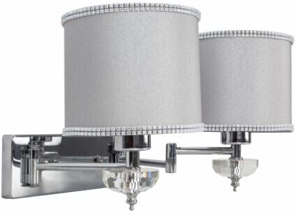 Fabrilamp - Aplique Santa Maria 2xe27 Cromo ARTx38x23 cm. Fabrilamp - Aplique Santa Maria 2xe27 Cromo ARTx38x23 cm.