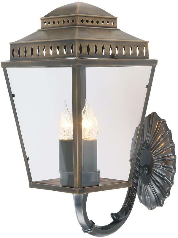 02-ELSTEAD Mansion House, lámpara de pared, bronce antiguo 02-ELSTEAD Mansion House, lámpara de pared, bronce antiguo