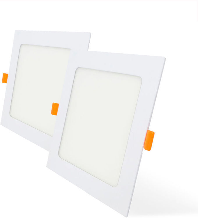 LEADERSSON LIGHTS ACCOMPANIED Pack 2 Downlight LED Cuadrado para Encastrar Blanco 12W con 1020 Lm. LEADERSSON LIGHTS ACCOMPANIED Pack 2 Downlight LED Cuadrado para Encastrar Blanco 12W con 1020 Lm.