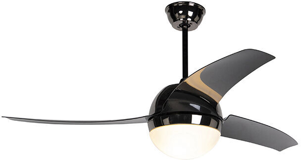 QAZQA Moderno Ventilador de techo con luz y mando a distancia con luz QAZQA Moderno Ventilador de techo con luz y mando a distancia con luz