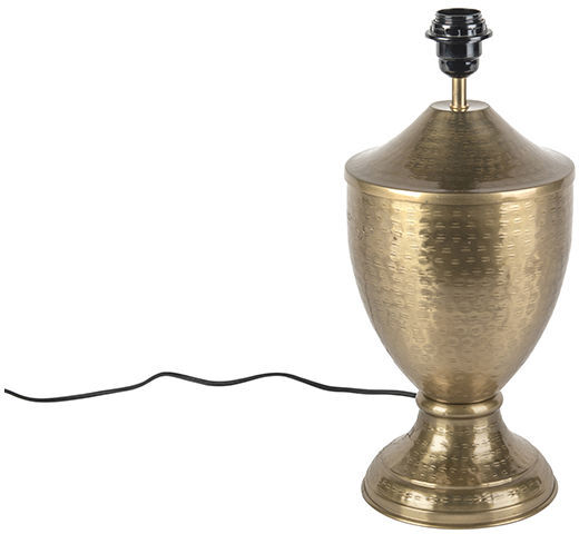 QAZQA Retro/Vintage Lámpara de mesa retro dorada sin pantalla - HAZARD QAZQA Retro/Vintage Lámpara de mesa retro dorada sin pantalla - HAZARD