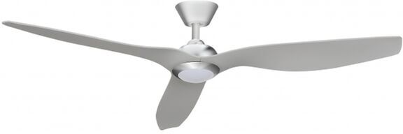 Fabrilamp - Ventilador de techo 15w 4000k Niquel Delfos 3 Aspas Abs Fabrilamp - Ventilador de techo 15w 4000k Niquel Delfos 3 Aspas Abs