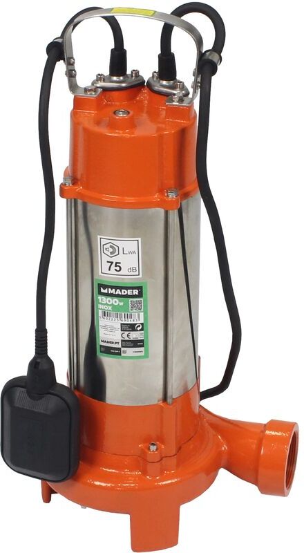 MADER® Maderâ ® - Bomba Drenaje Submergible con Trituradora, Aguas Súcias, MADER® Maderâ ® - Bomba Drenaje Submergible con Trituradora, Aguas Súcias,