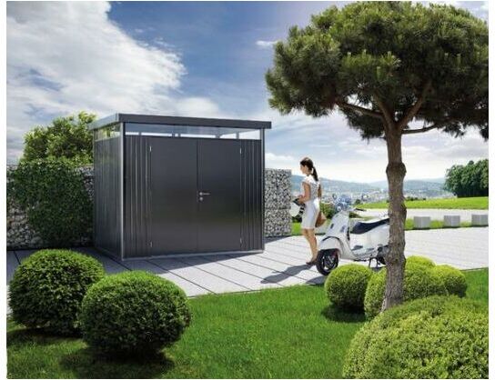 Biohort CASETA COBERTIZO METALICA HIGHLINE H1 COLOR GRIS OSCURO METALIZADO Biohort CASETA COBERTIZO METALICA HIGHLINE H1 COLOR GRIS OSCURO METALIZADO