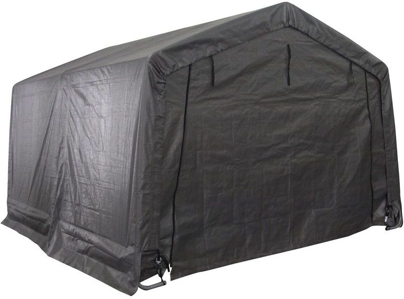 HABITAT ET JARDIN Carport con lona para jardín Arizona - 13.30 m² - 3.65 x 3.65 x 2.40 m HABITAT ET JARDIN Carport con lona para jardín Arizona - 13.30 m² - 3.65 x 3.65 x 2.40 m