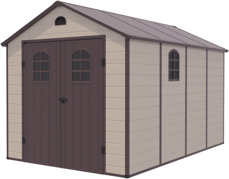 GARDIUN Caseta de Resina Gardiun Alessia D - 8,82 m² 366x241x238 cm con Suelo GARDIUN Caseta de Resina Gardiun Alessia D - 8,82 m² 366x241x238 cm con Suelo