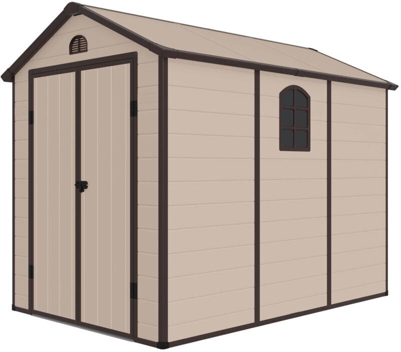 GARDIUN Caseta de Resina Gardiun Graciella Crudo/Marrón 5,23 m² Ext. GARDIUN Caseta de Resina Gardiun Graciella Crudo/Marrón 5,23 m² Ext.