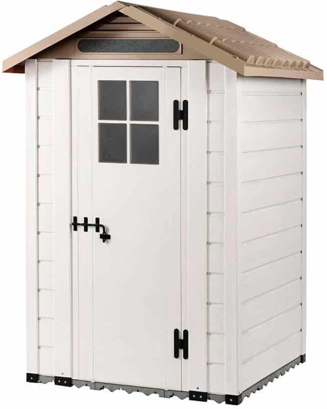 GARDIUN Caseta de Resina Gardiun Tuscany Evo 120 2 m² 137x144x214 cm GARDIUN Caseta de Resina Gardiun Tuscany Evo 120 2 m² 137x144x214 cm