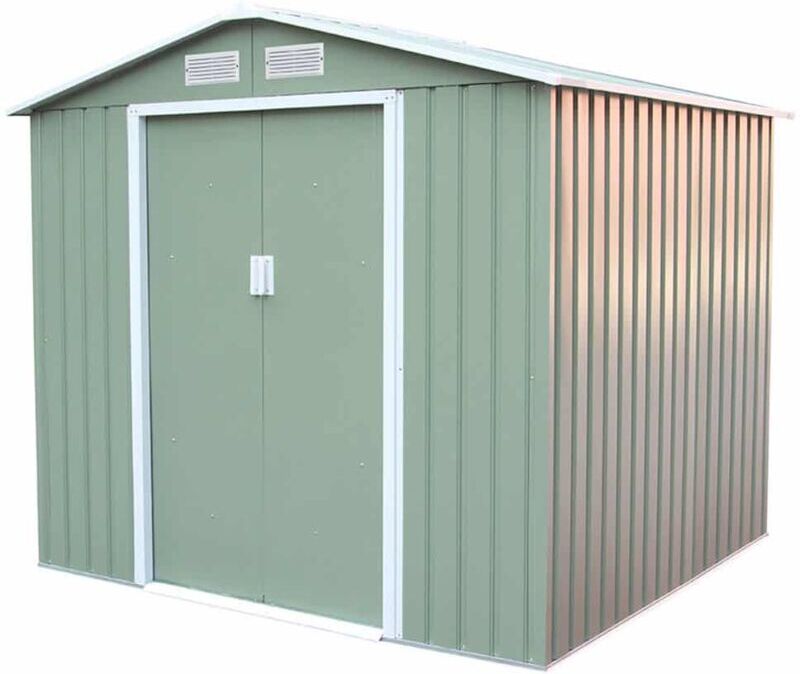 GARDIUN Caseta Metálica Jardín Sunderland 4,07 m² Exterior 213x191x195 cm Acero GARDIUN Caseta Metálica Jardín Sunderland 4,07 m² Exterior 213x191x195 cm Acero