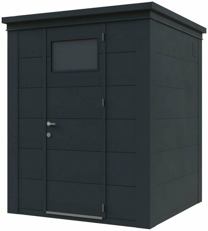 NOVO HABITAT Caseta Metalica Jardin Nh1 Antracita - Novo Habitat NOVO HABITAT Caseta Metalica Jardin Nh1 Antracita - Novo Habitat