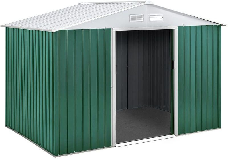 Habitat Et Jardin - Caseta de metal para jardín ROSAS 4,07 m² Habitat Et Jardin - Caseta de metal para jardín ROSAS 4,07 m²